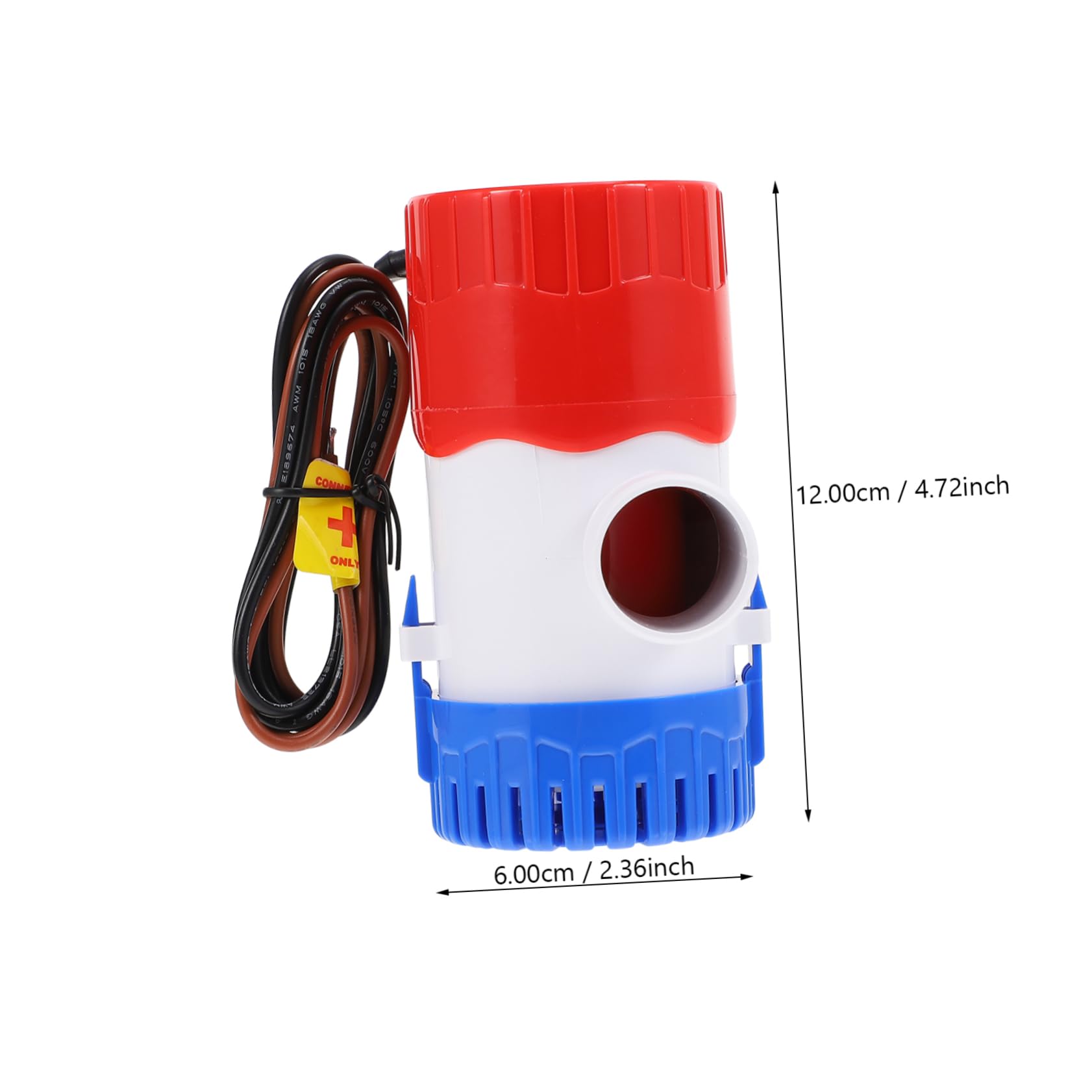 UPKOCH Submersible Electric Water Pump for Boats Compact Efficient Design Durable Bilge Pump for Removal for Spaces