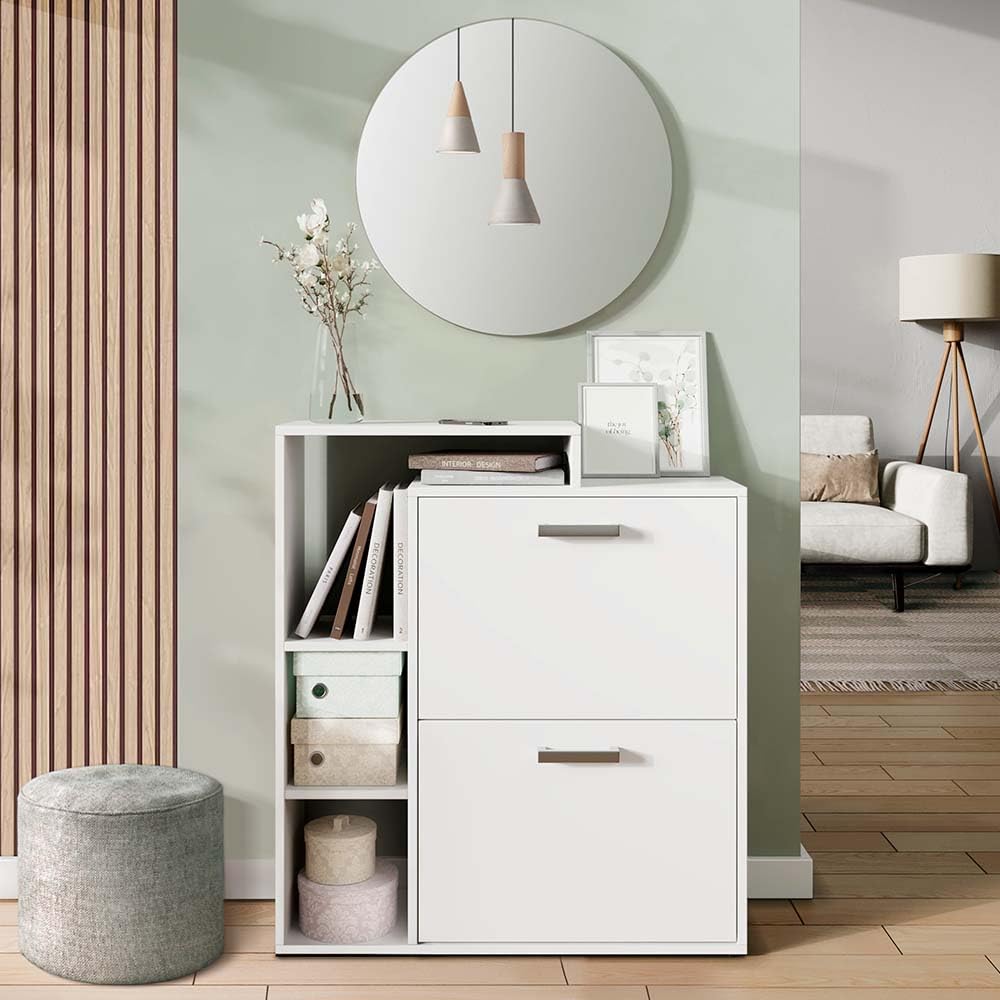Vicco Mueble zapatero Orlando, Blanco