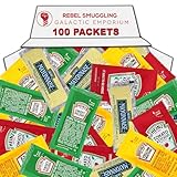 Condiment Packets Variety 100 Pack- 25 Ketchup...