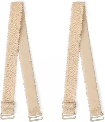 Allegra K Women's 3 Rows 2 Hooks Underwear Bra Extender Brassiere Extension Hooks Strap Adapter Light Blue 2 Pieces