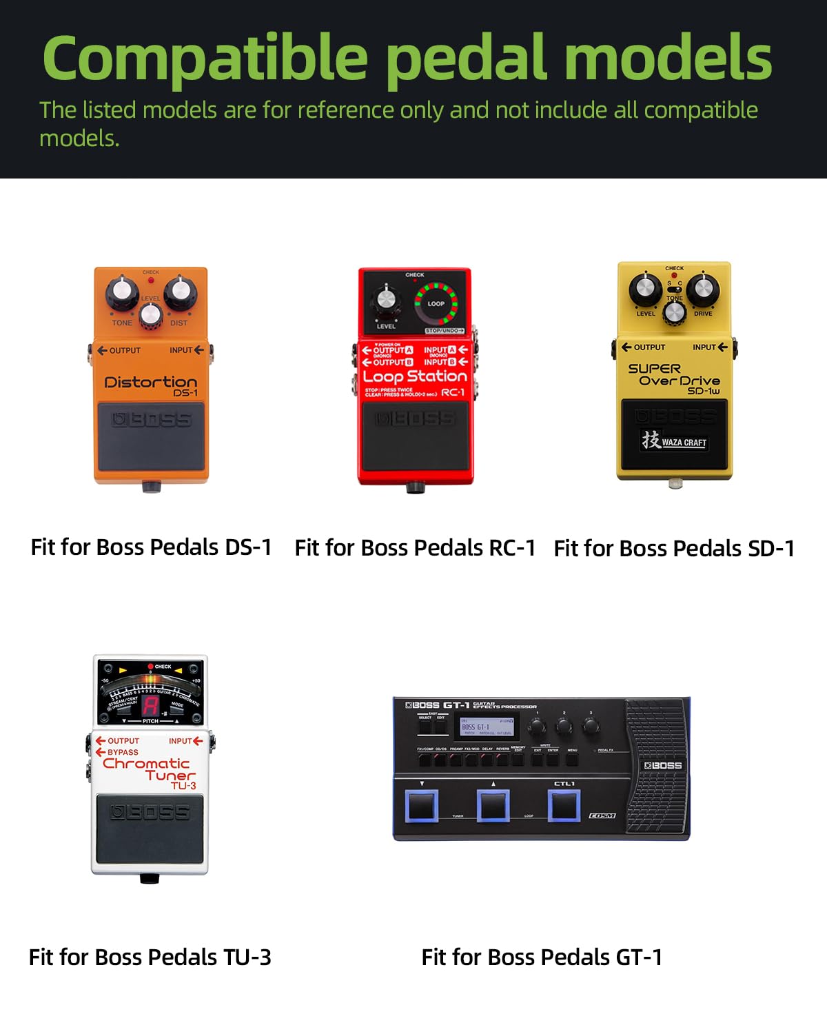 Amazon.com: Dexpt DC 9V Power Supply for Guitar Pedals, 9V 1A