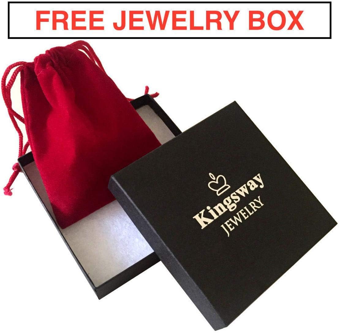 Kingsway Jewelry 2 pc Natural Deer Antler Ring with Turquoise Inlay Cubic Zirconia Engagement ring - Womens Wedding Ring Stainless Steel Sterling Silver Ring