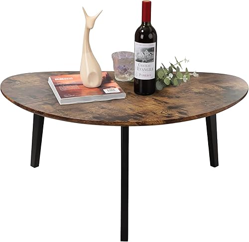 Miniatura 2 de Mesa auxiliar, mesa auxiliar de madera, mesas pequeñas hechas a mano exclusivamente diseñadas a mano, mesa pequeña triangular contemporánea para