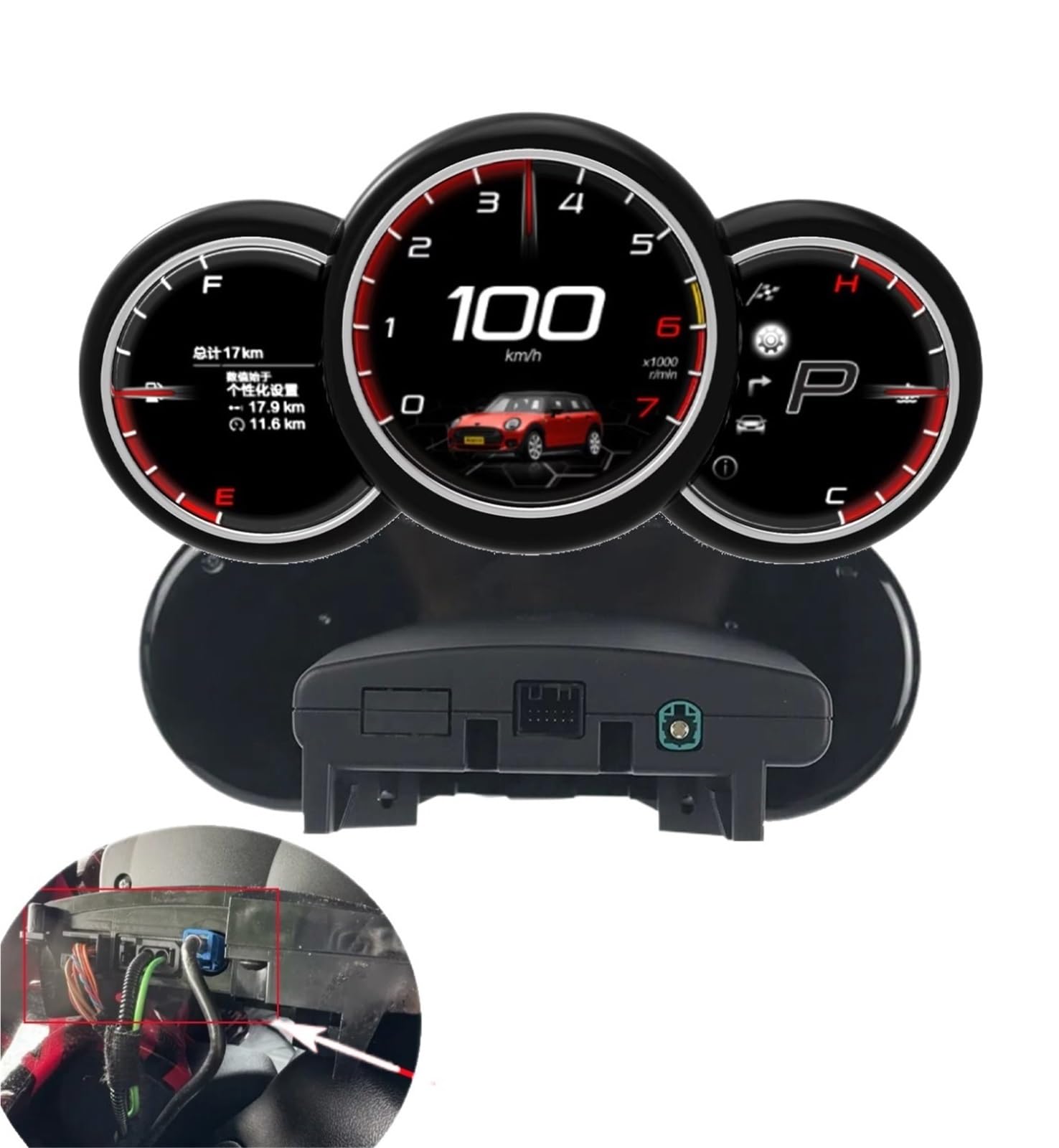Pantalla para Coche para BMW Cooper R56 R55 R57 F56 F57