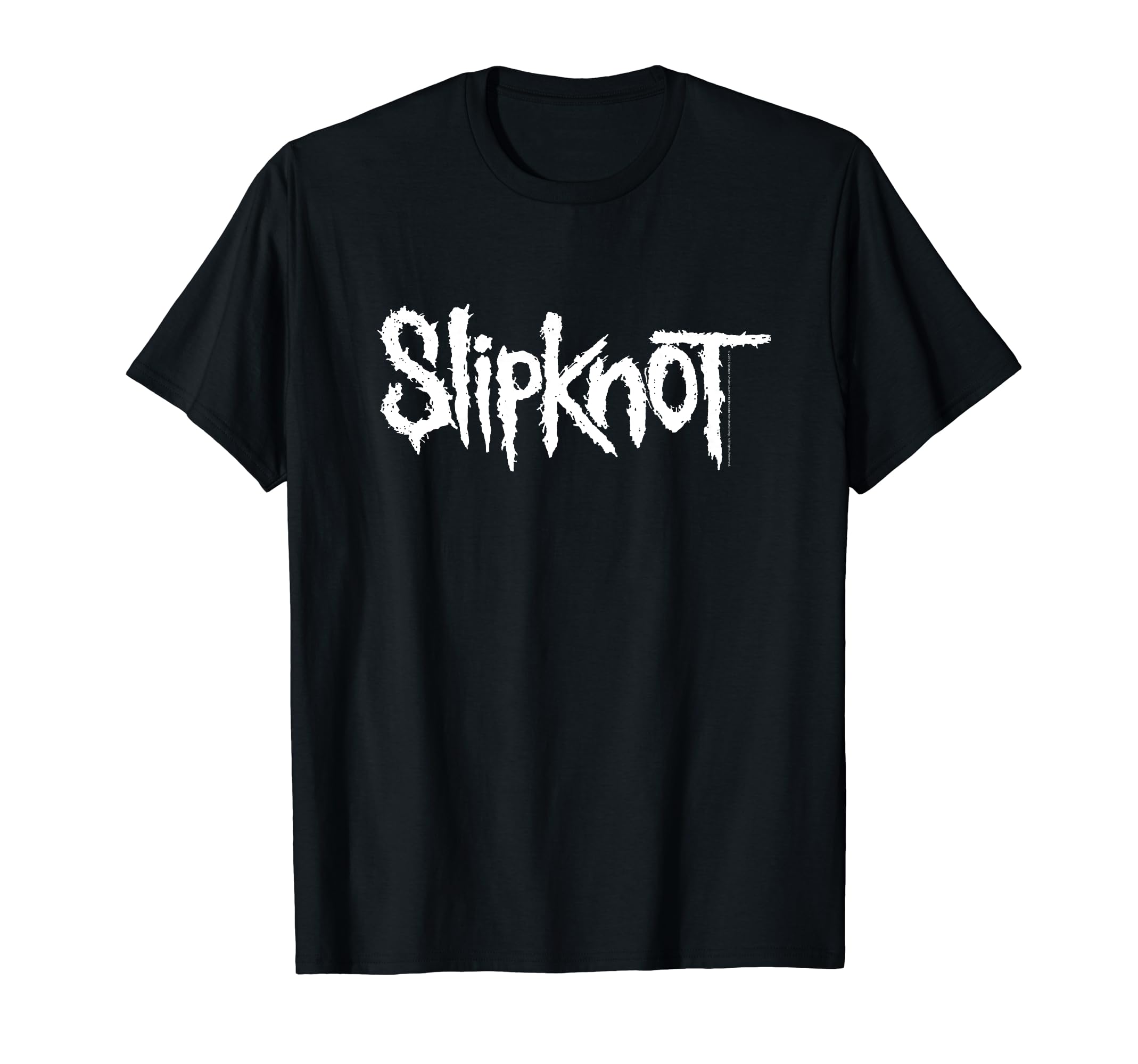 Slipknot Official Ladies Diamante Star Logo Fitted T-Shirt - Black, Sizes S-XXL