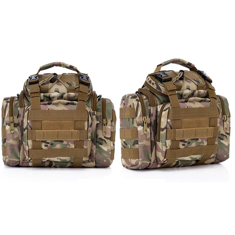 SEIWEI Heavy Duty isoliert Angeln Tasche: 900D Oxford wasserdicht, Multi-Taschen Lagerung für Outdoor-Fliege Karpfen Meer Angeln Zubehör, Ruten, Köder