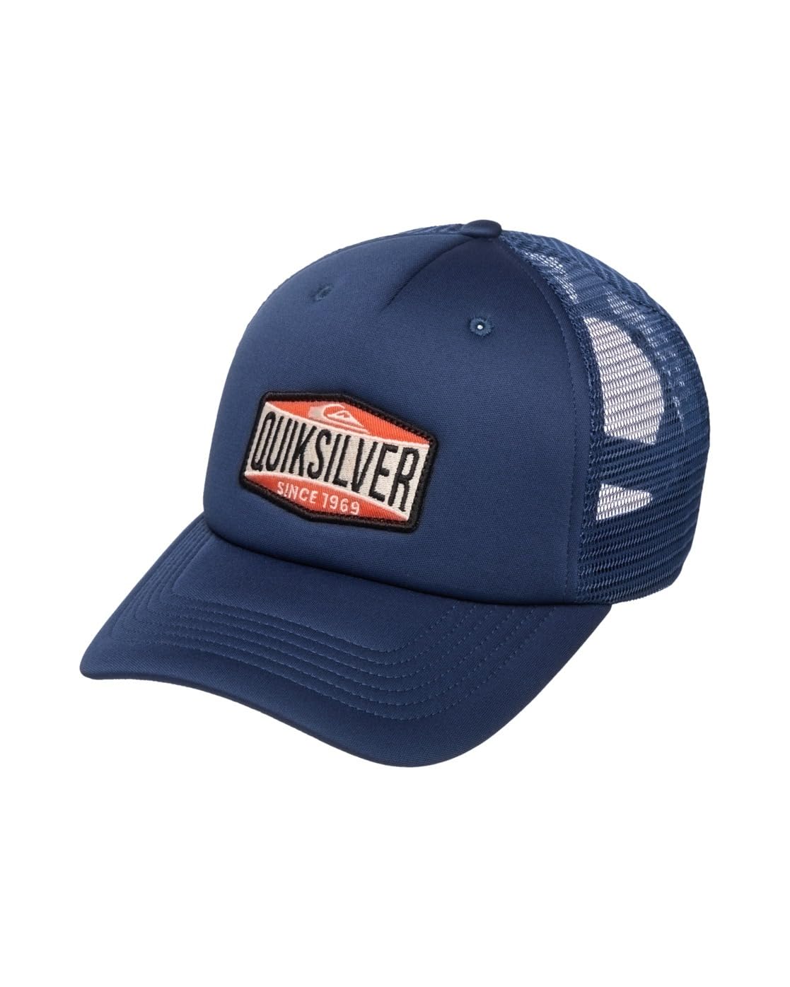 Quiksilver Cap Decades Foam Trucker Mens Blue