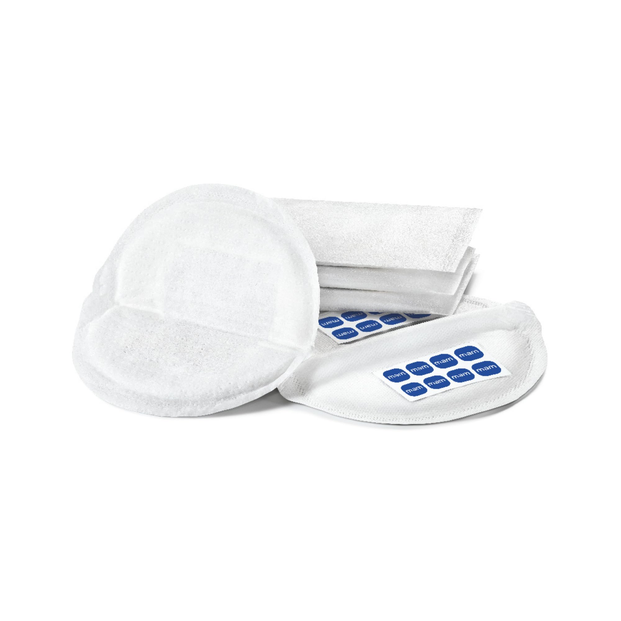 MAM - Coussinets d'allaitement ultra absorbants pour rester au sec - extra fin - invisibles à travers les vêtements - boîte de 105 coussinets