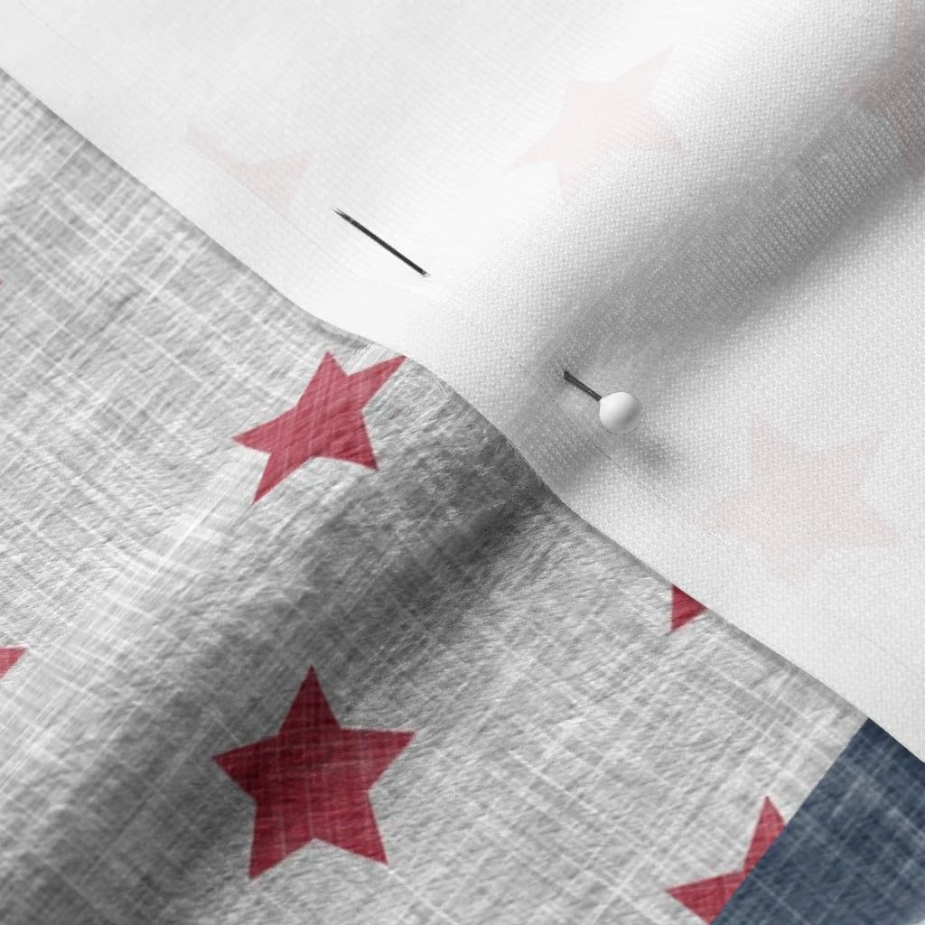 Spoonflower Fabric - Baseball Patchwork Sports Red White Blue Wholecloth Quilt Topper Printed on Minky Fabric by The Yard - Sewing Baby Blankets Quilt Backing Plush