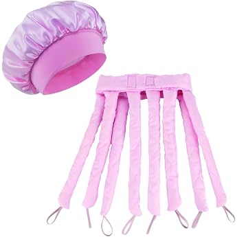 Heatless Curlers Headband Hair Styling Devices Hair Rollers Octopus Hair Curler Overnight Curls Without Heat for Long Medium Hair Silk Ribbon Curlers Soft