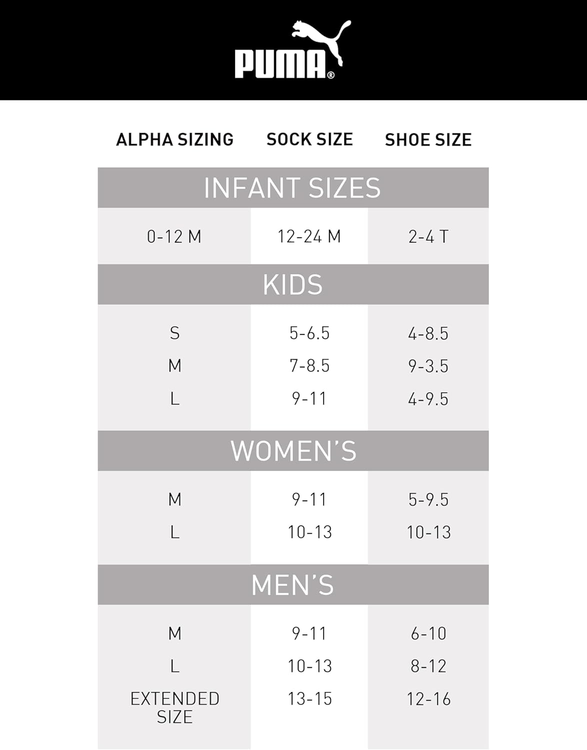 PUMA Mens 8 Pack Athletic Cushioned Crew SocksAthletic Socks - Image 6