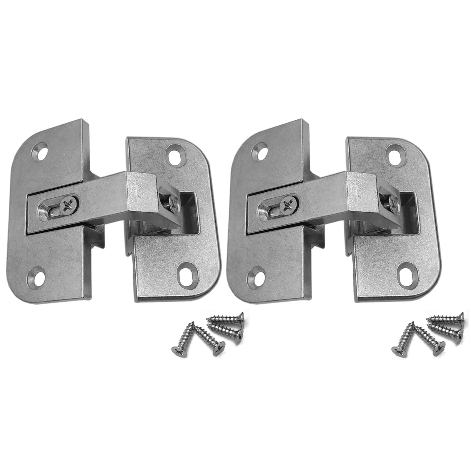 Dmlayhp 2Pcs Zinc Alloy Cabinet Hinges Detachable Flip Hinge For Kitchen Wardrobe Doors And Windows Hardware Accessories