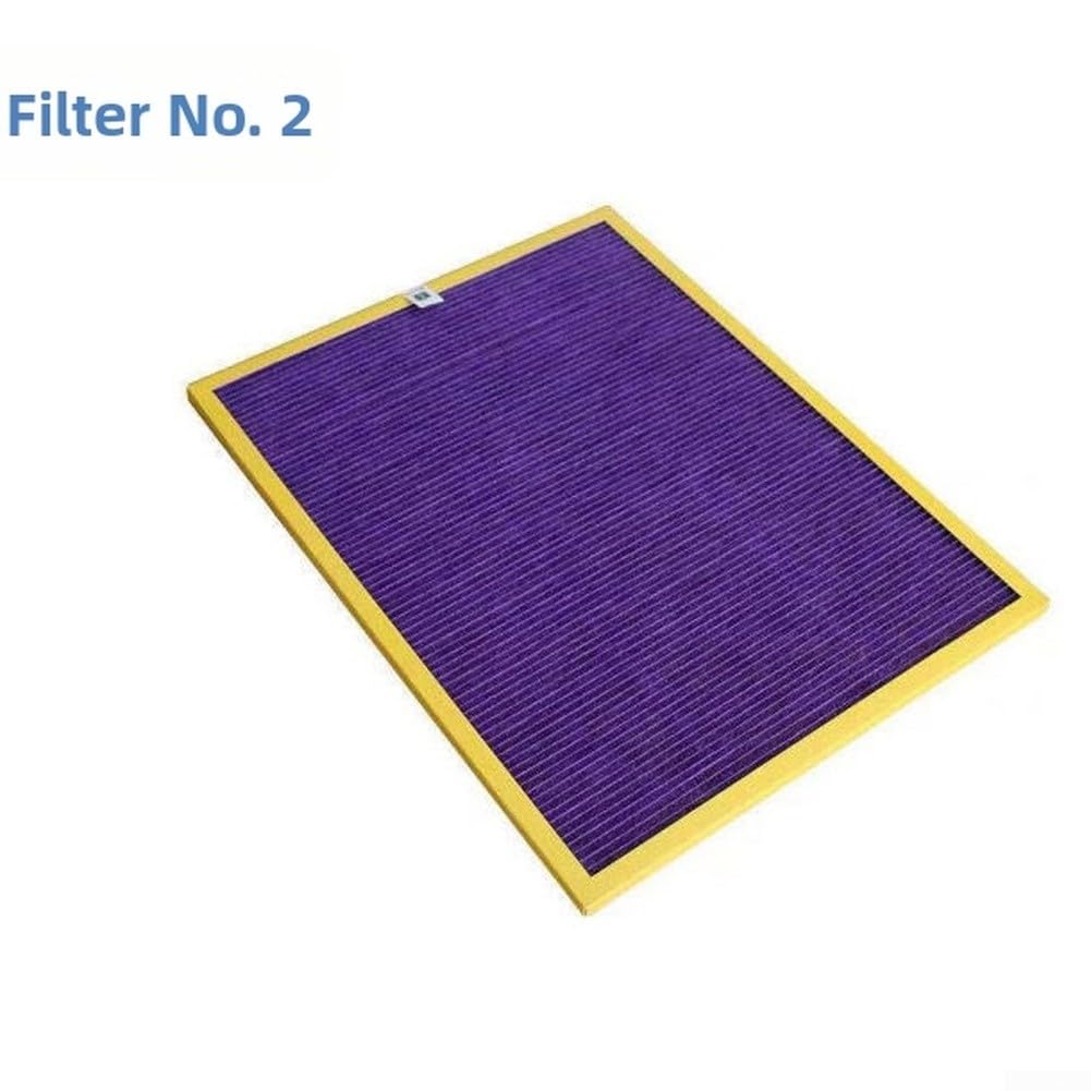 Filtro de Repuesto para Purificador de Aire AC4074 AC4072 - Triple Filtración Formaldehído PM2.5 - Pack 3 Unidades Negro(3)