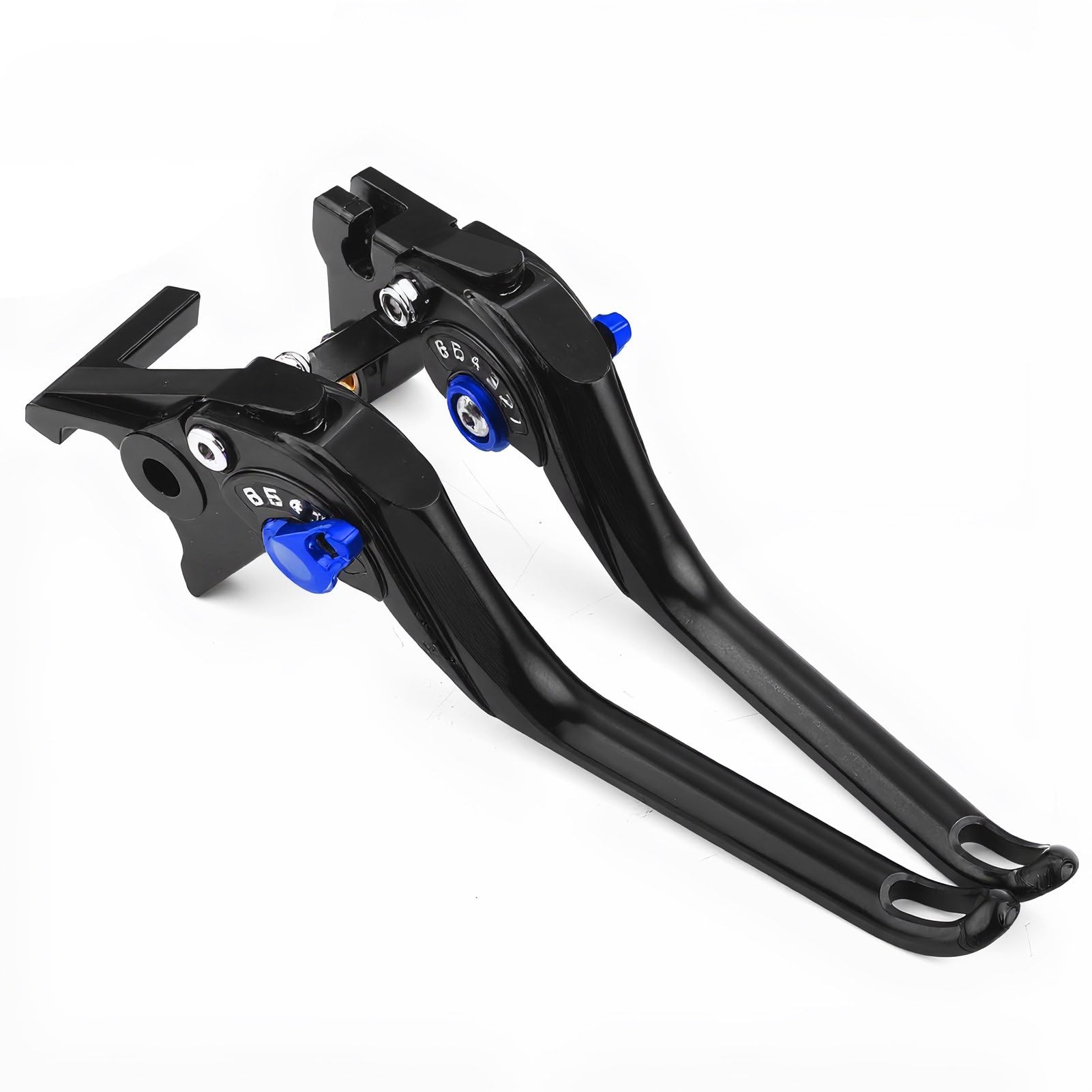 TINGYUS Motorbike Brake Lever for MT07 2025 2026 for Tenere 700 for XSR 900 Motocycle CNC Adjustable Modified Brake Clutch Lever(Blue)