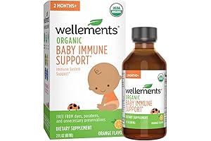 Wellements Organic Baby Immune Support Syrup: Boost Your Little One's Immunity