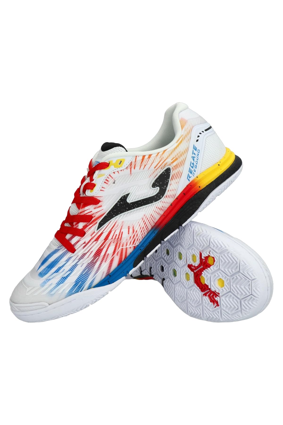 Joma Men's Indoor Football Trainers, White, 9.5