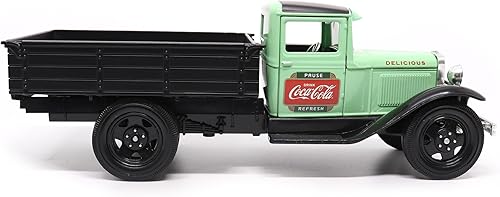 Miniatura 8 de Motor city classics Coca-Cola Diecast coleccionable  Ford Modelo AA 1931 (versión verde) escala 124 424024 con licencia oficial