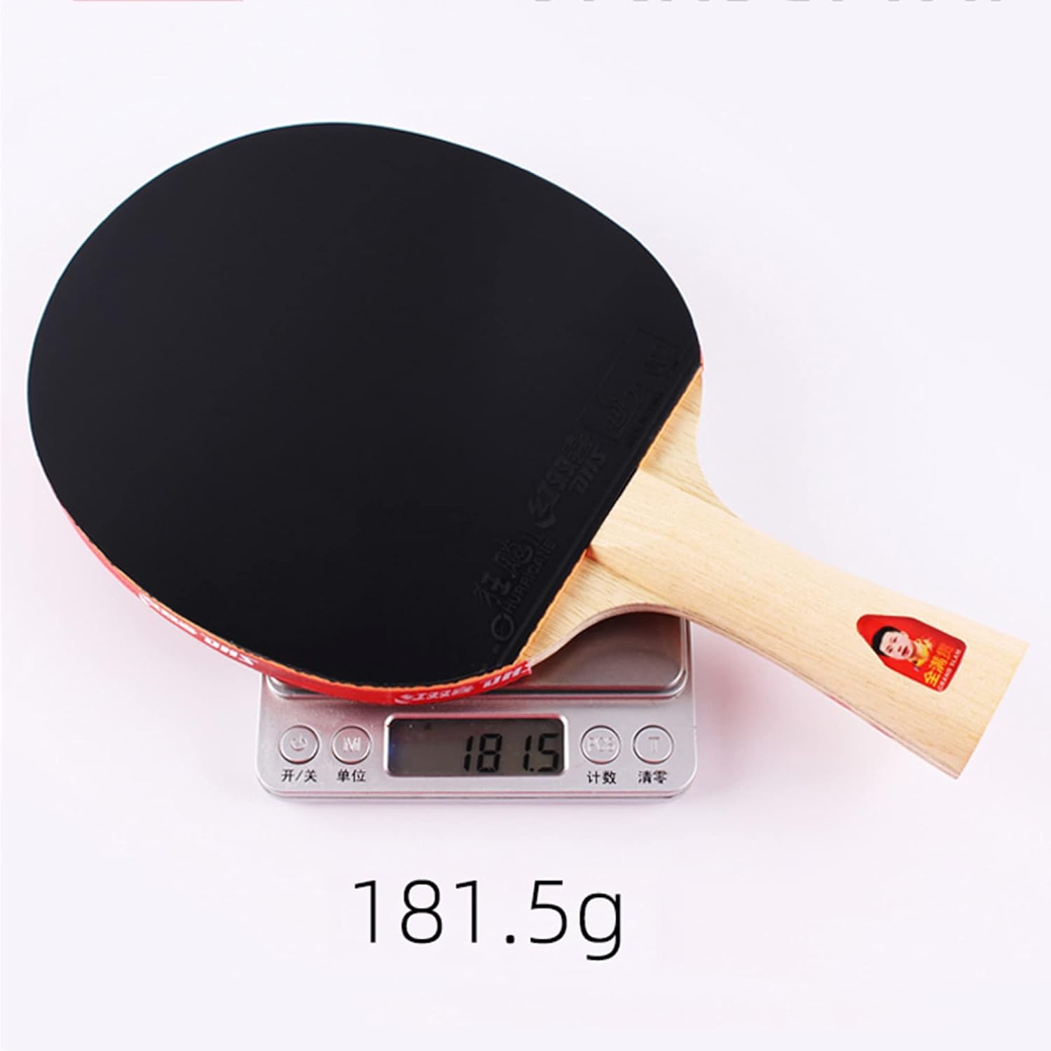 Competitive Table Tennis Blades, Portable Pingpong Paddle, 3 Types of Carbon Table Tennis Bat (1 Long Handle)