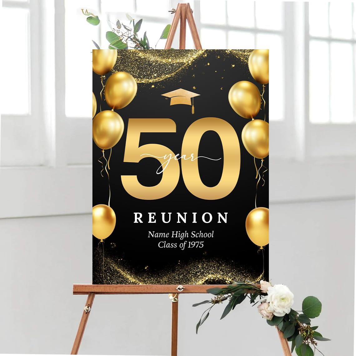 Personalized Class Reunion Welcome Sign, Class Reunion Sign, Welcome Class Reunion Yard Sign, Class Reunion Party Sign, Class Reunion Decor Gift, Class Reunion Decorations #13