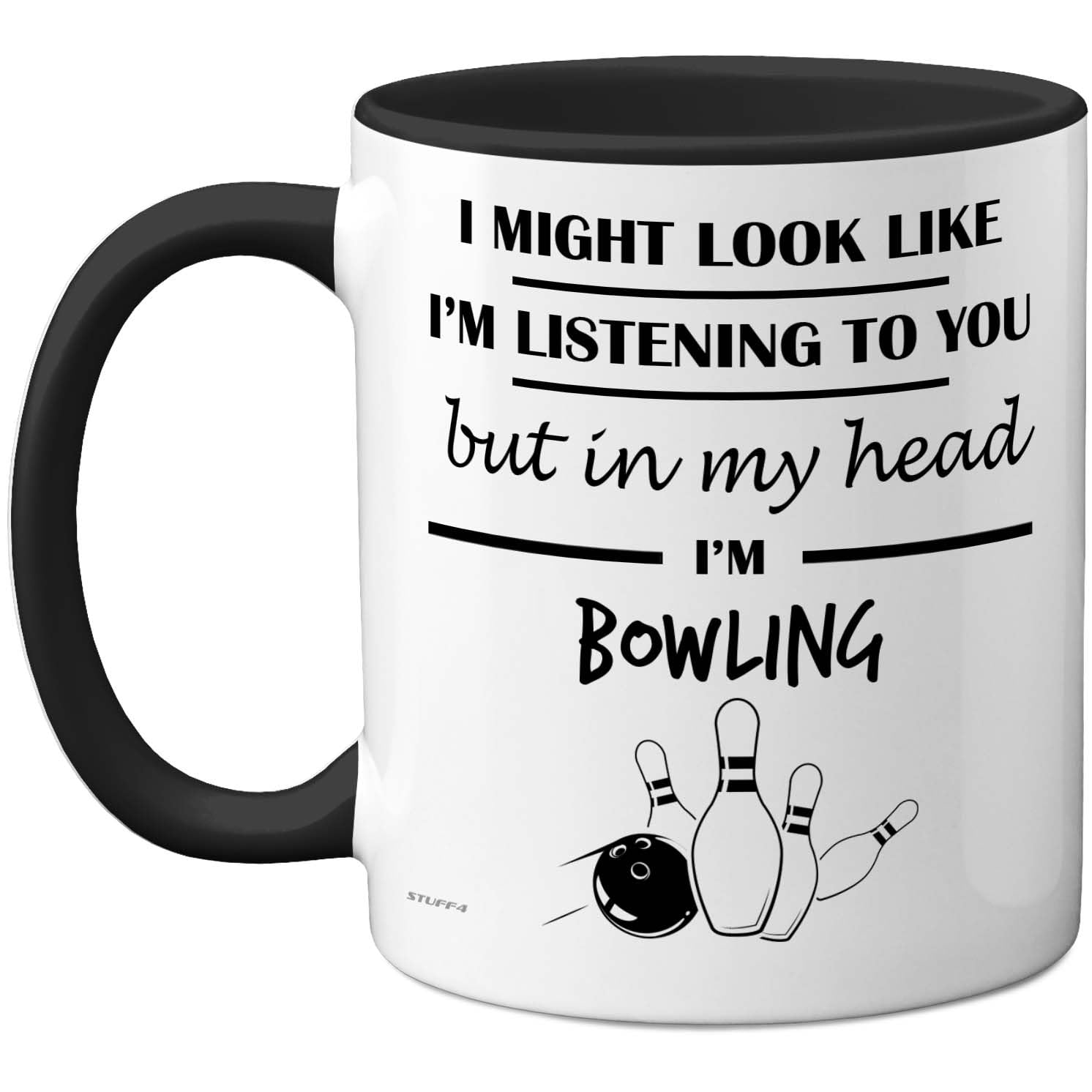 Stuff4 Bowling, in My Head Mug