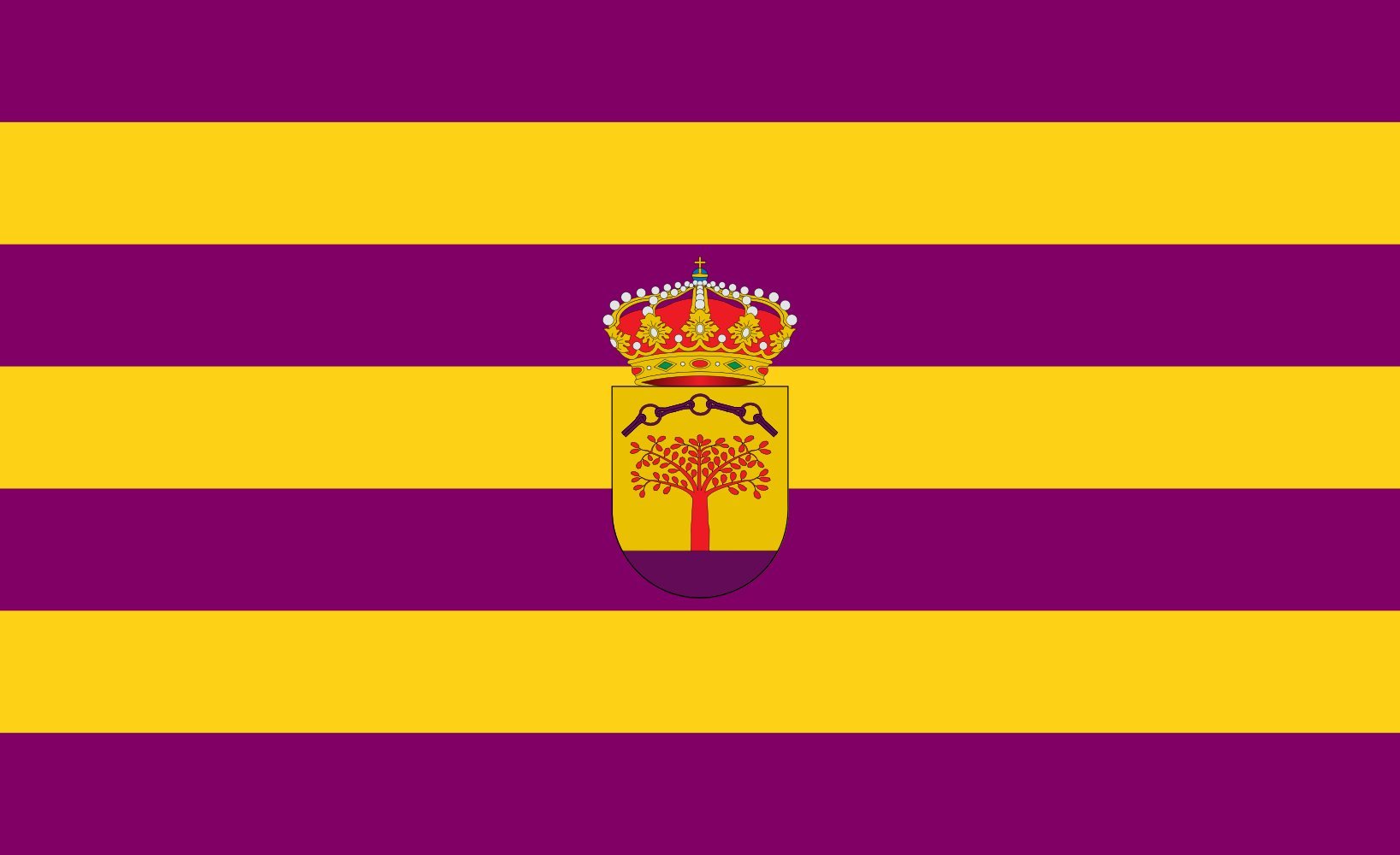 Drapeau Santa Ana la Real Huelva grand format grand pavillon Espagne Andalousie