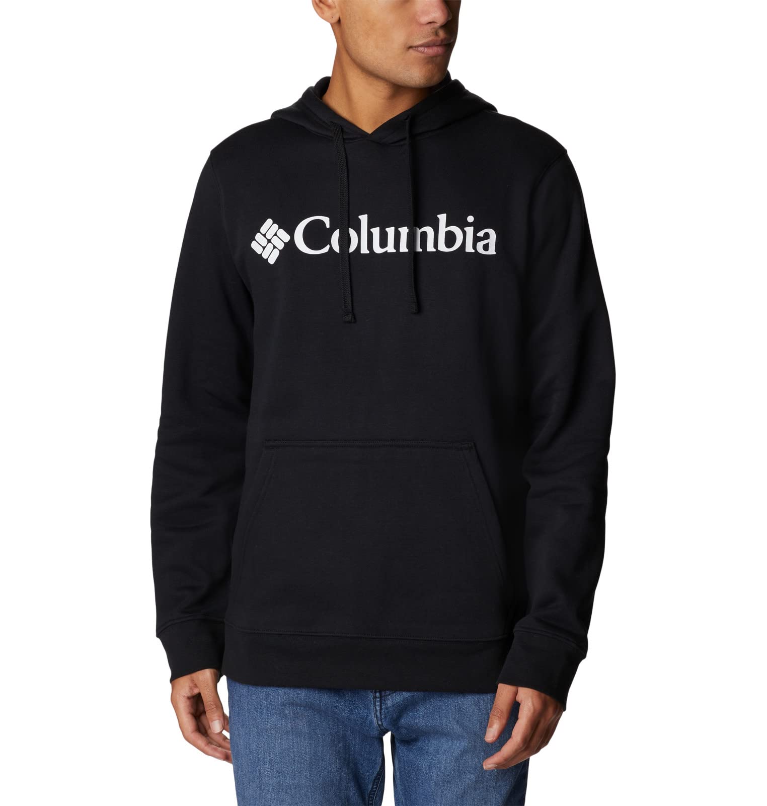 Columbia Men's Trek Hoodie, Black/CSC Branded Logo, XXL