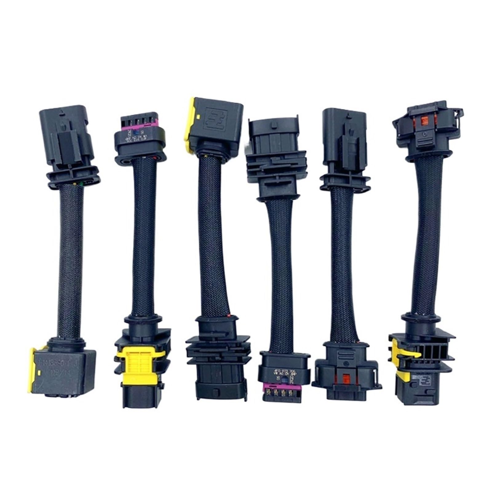 Speaker Connector 4 5Pin Automotive Electronic Connector Wiring Harness Nitrogen se/nsor/s Plug NOX Adapter(10 Pcs,A (4 to 4))