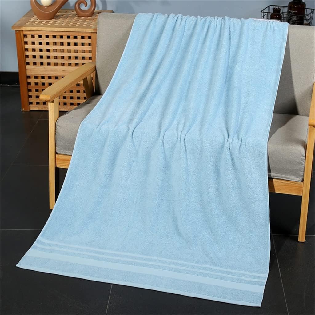 Bath Sheet Cotton Bathrobe Luxury Soft Bath Towel for Adults for Home Textiles Bath and Sauna Towels Bathroom Sets(Black)