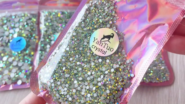 Yantuo SS30 Crystal AB Flatback Rhinestones – 576 Pcs Aurora Borealis Glass Stones For Crafts - View #10