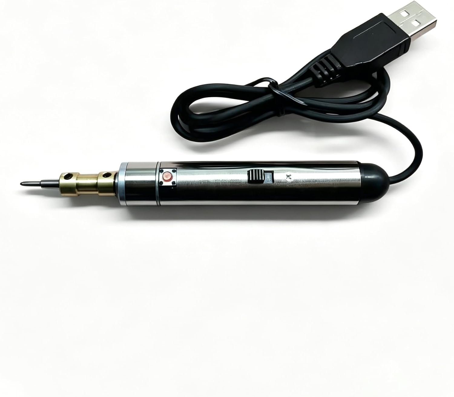 Mini Electric Screwdriver, 320RPM Handheld Cordless Precision Screwdriver, 5V USB Rechargeable Power Screwdriver for Electronics Repair
