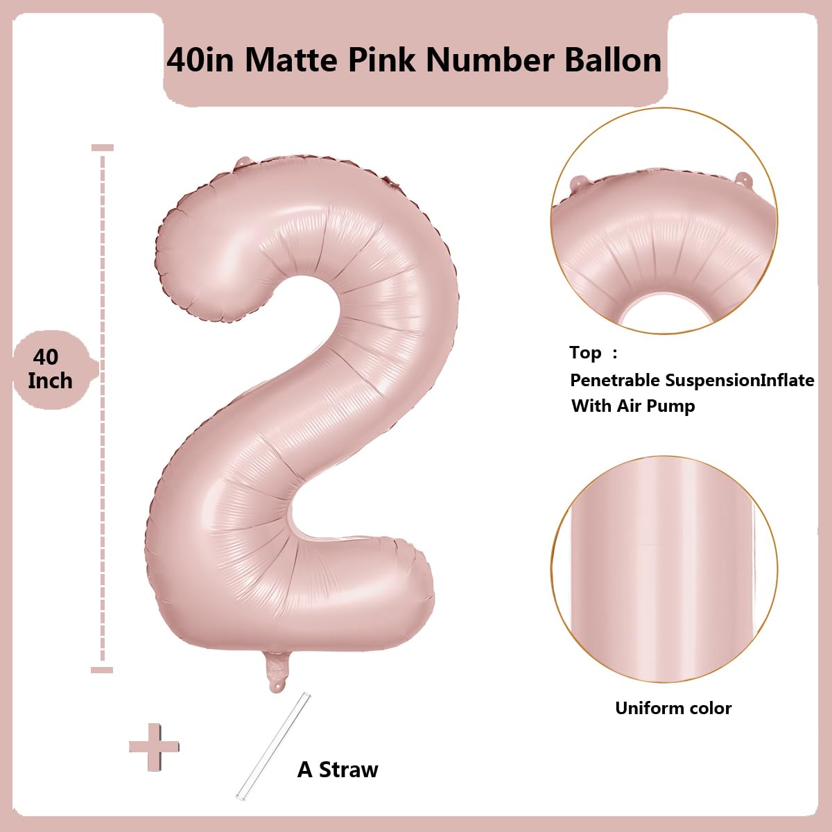 Red 0 balloon 40 Inch Giant Helium Foil Number 0 to 9 Red Balloon Birthday Wedding Party Digital Decorations (Number 0) — view 392