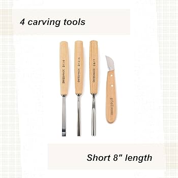 Amazon.com: Pfeil Swiss made Intermediate Set of 4 Tools : Arts