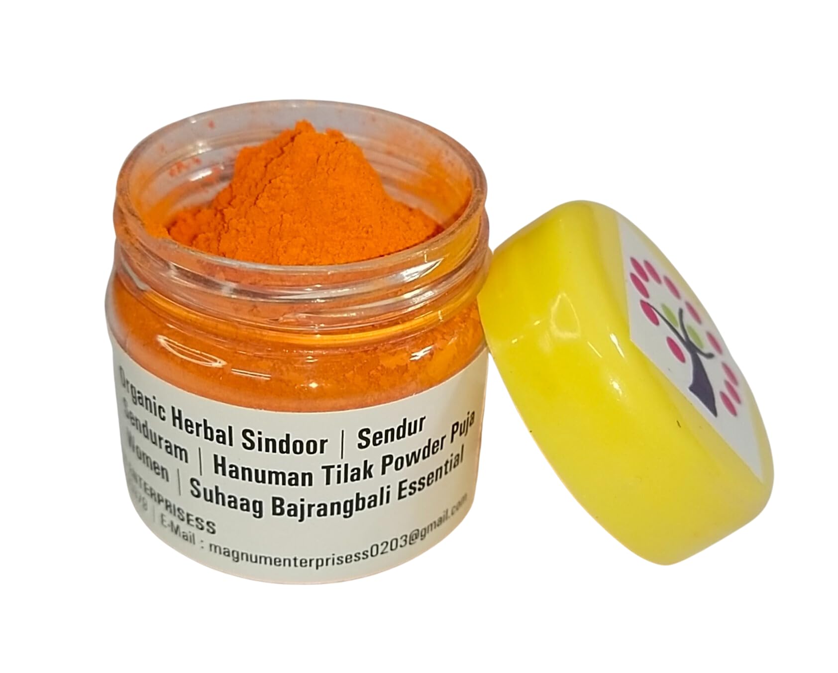 50gm Organic Herbal Sindoor Sendur Senduram Sindhoor Hanuman Senthuram Powder for Women Puja Tilak Suhaag Bajrangbali Pooja essential-image-14