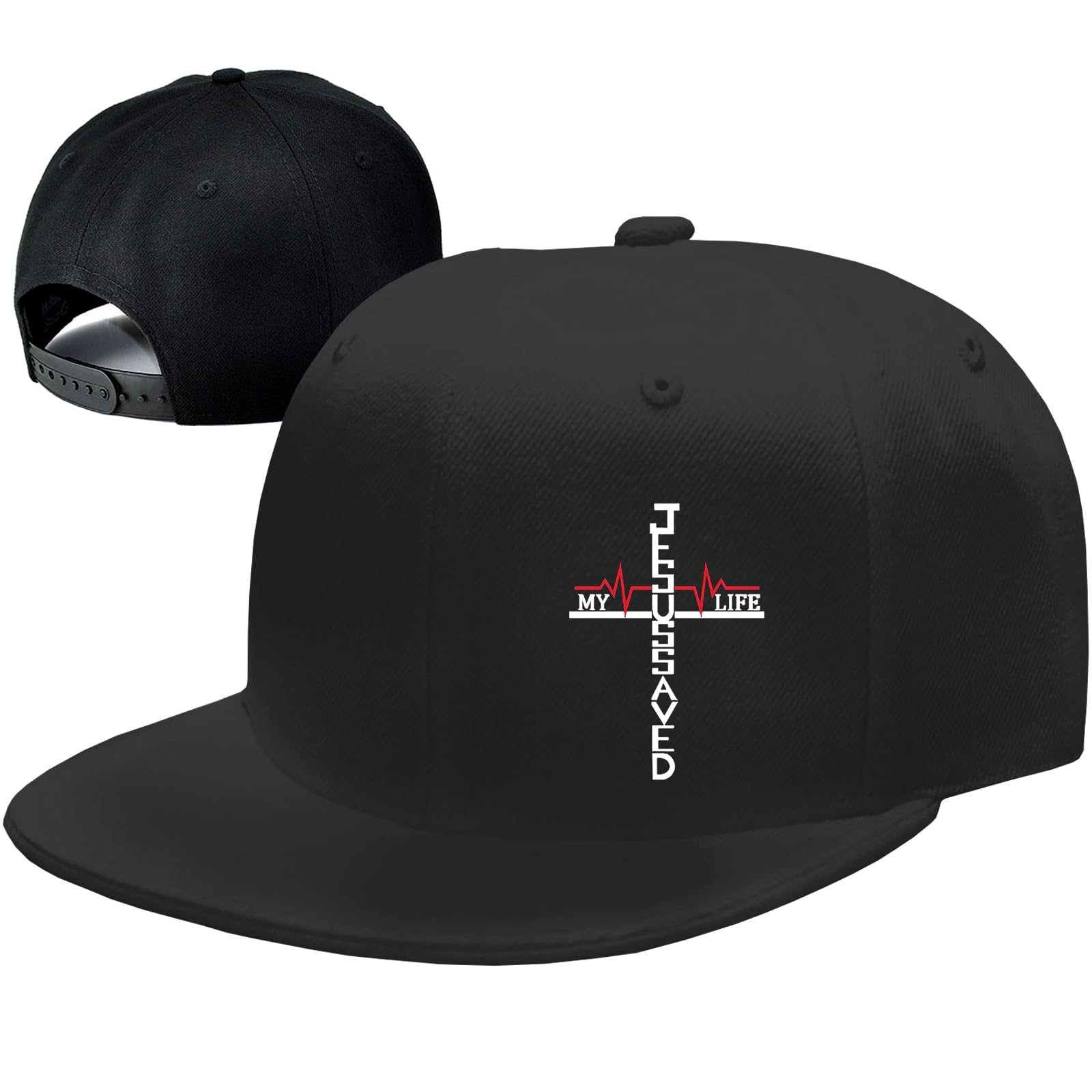 Snapback hat for Men Flat Bill Hats for Men Fitted Baseball Cap Hats