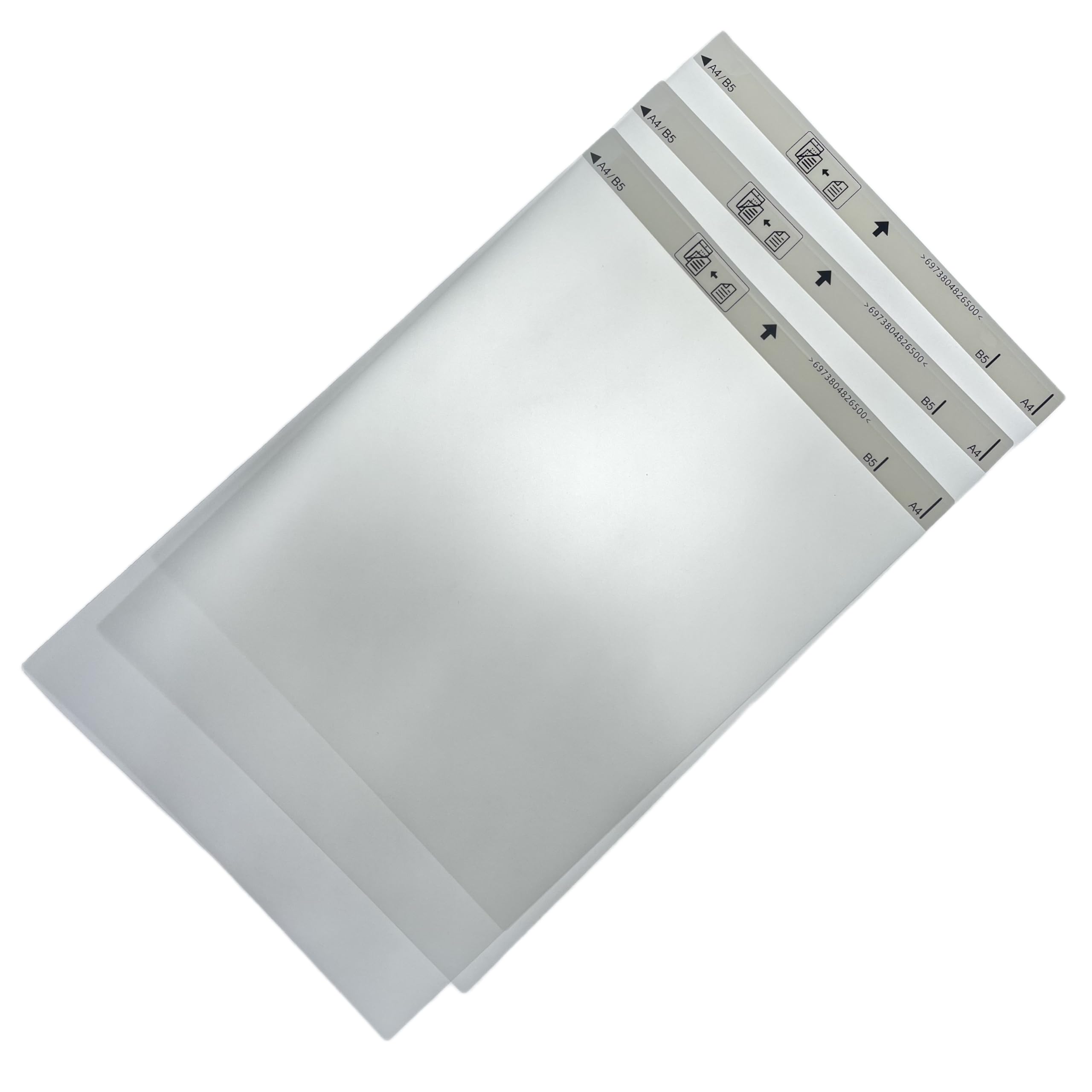OKLILI 3 fogli di supporto B12B819451 compatibili con scanner portatili Epson, strappati, fragili, piegati, delicati, vecchi, danneggiati, rugosi, fragili documenti