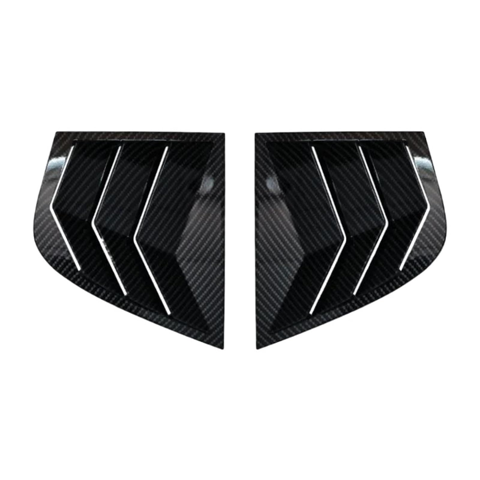 para Kia para Stinger 2018, 2019, 2020, 2021, 2022, con Apariencia Fibra De Carbono, Rejillas Laterales, Cubierta De Ventilación, Parasol(Carbon Look)