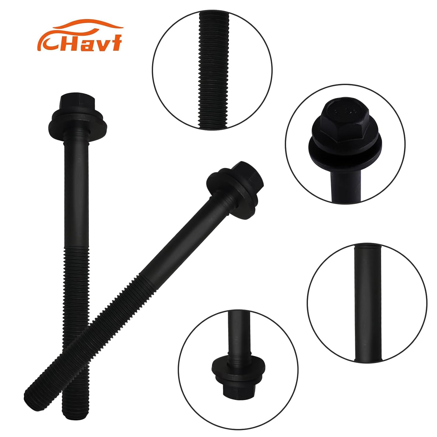 ES72467 Engine Cylinder Head Bolt Set for Jeep Grand Cherokee, Chrysler Town Country Voyager, Dodge Avenger Challenger Charger, Jeep Wrangler