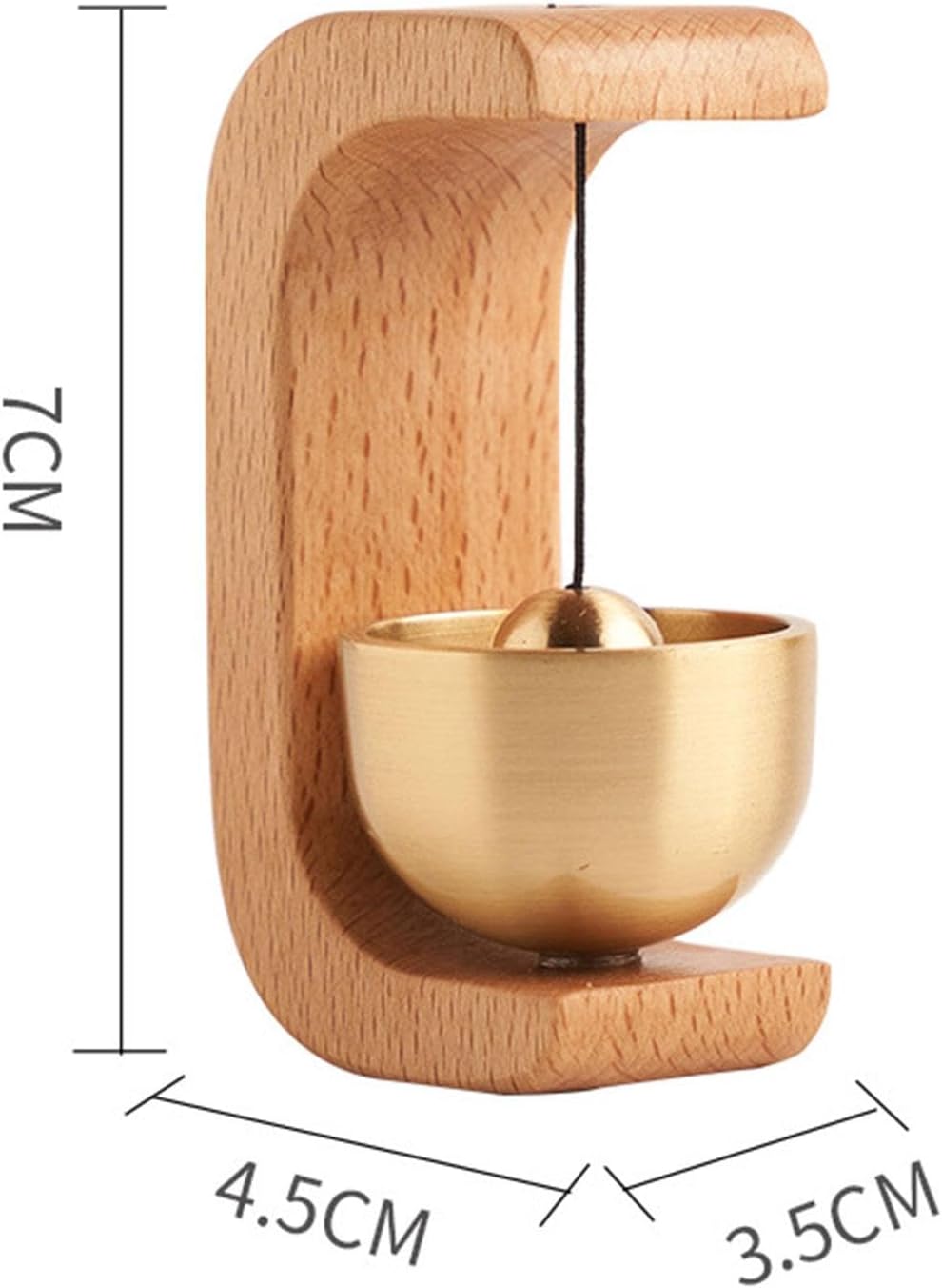 Shopkeepers Bell Japanese Style Wood Door Chime for Shop Door Opening Office A | Home Improvement | Building & Hardware | Doors & Door Hardware | Doorbells