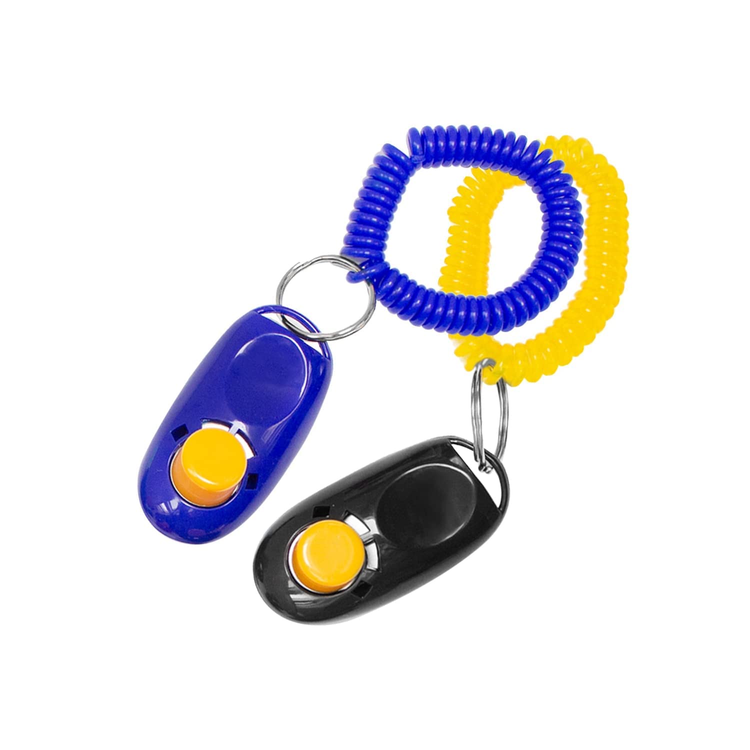 SRIPET Dog Clickers with Wrist Bands, Colorful and Effective Training Tools Dogs Training kit for Puppy or Cat (Pack of 2, Clicker) (B0BLVYWM6J) Amazon Price History, Amazon Price Tracker