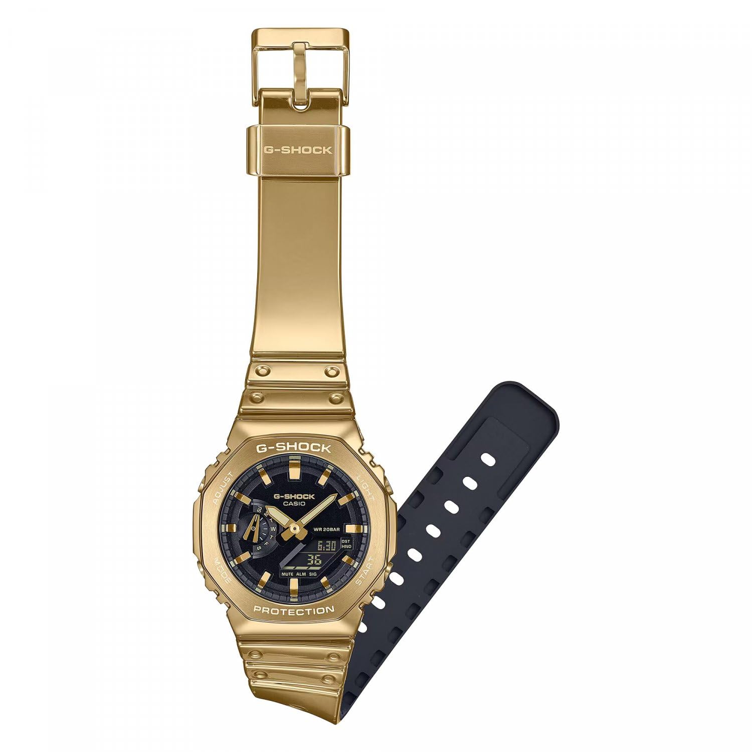 G-Shock Casio Uhr GM-2100YMG-9AER G-Stahl