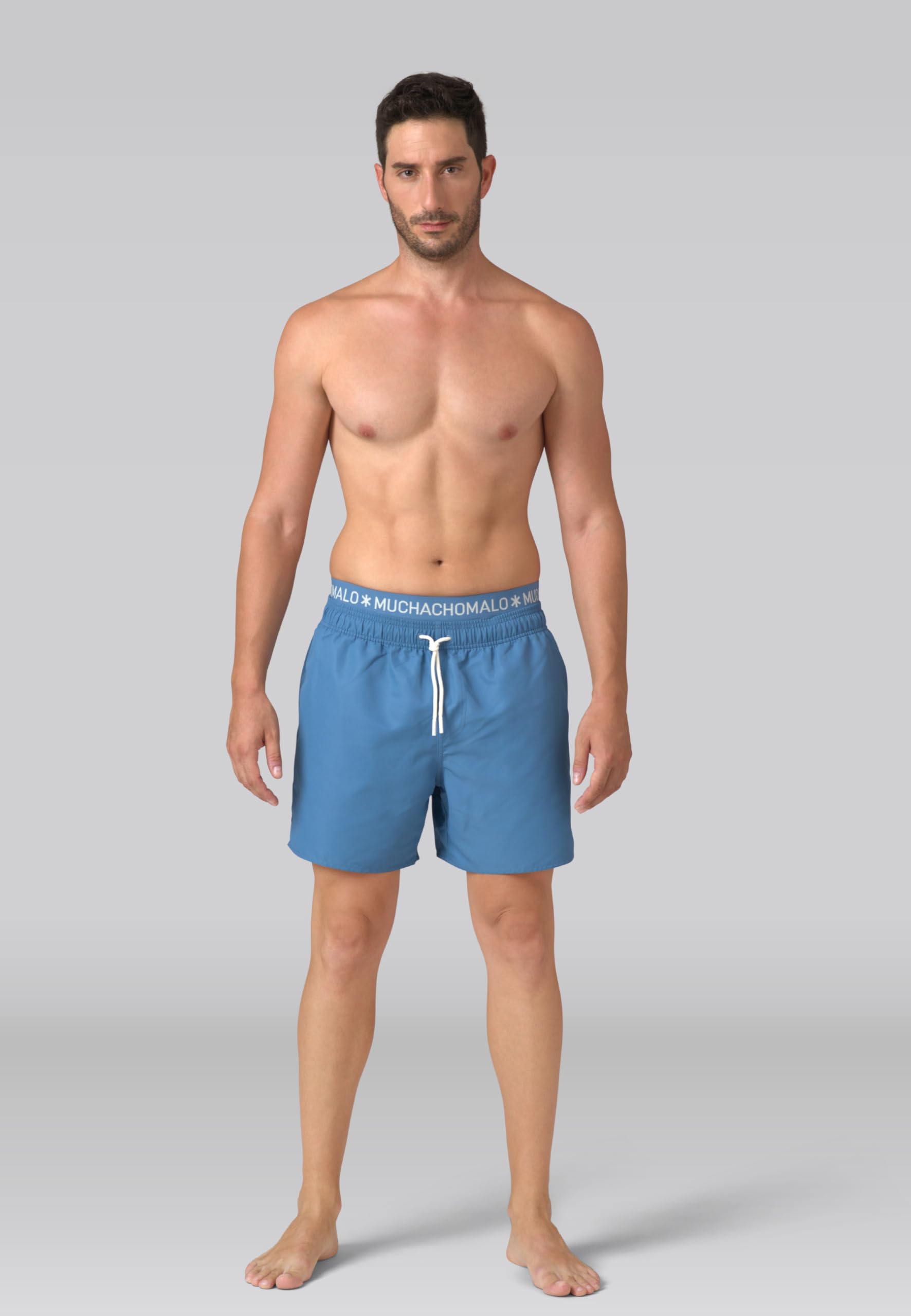 Muchachomalo Uomo Costume da Bagno con Boxer Abbinato, Asciugatura Rapida