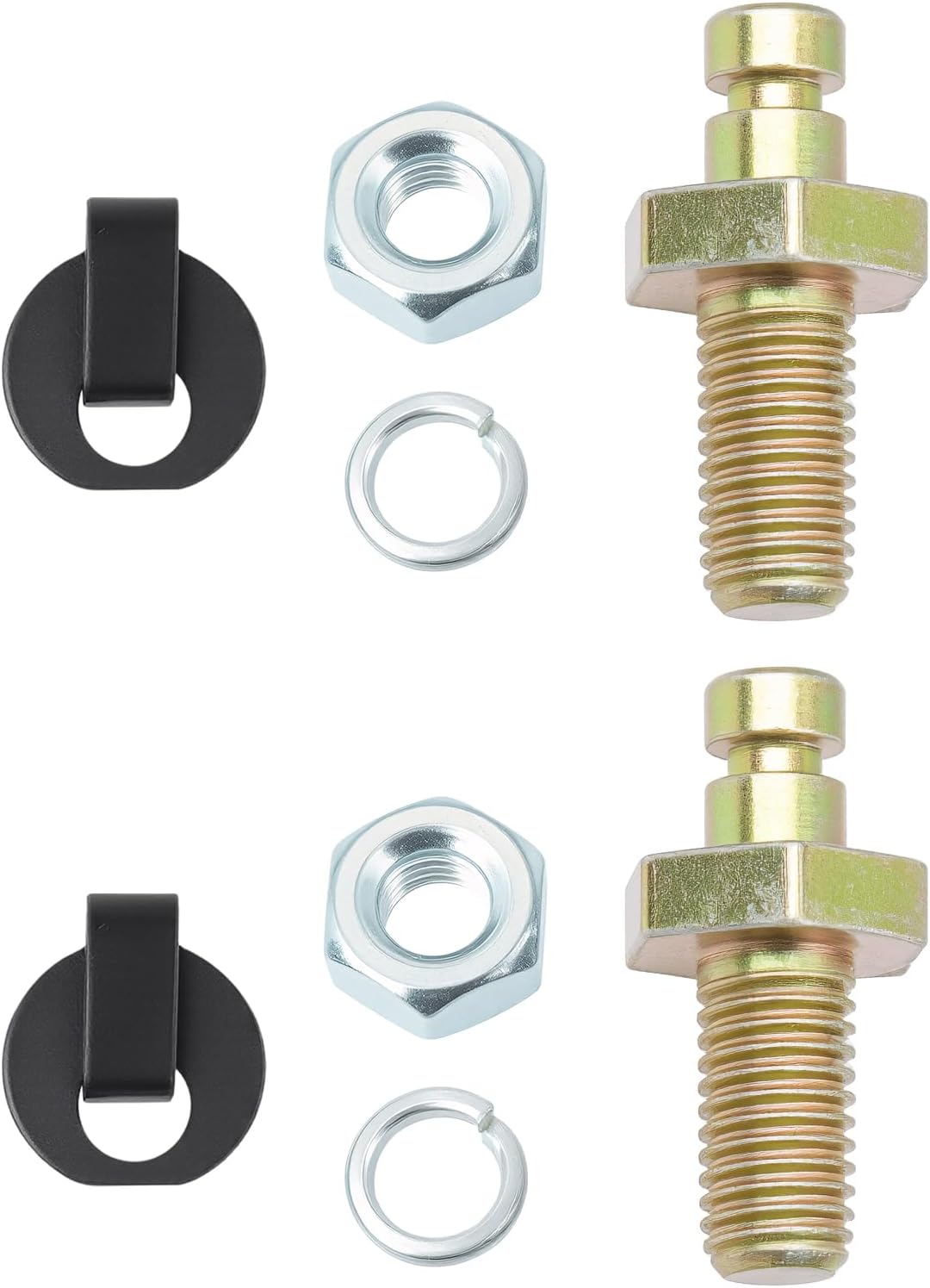 20-37 Carburetor Throttle Cable Stud Kit, for Holley Carburetor Cable Hookup and Transmission Kickdown - 2 Pcs