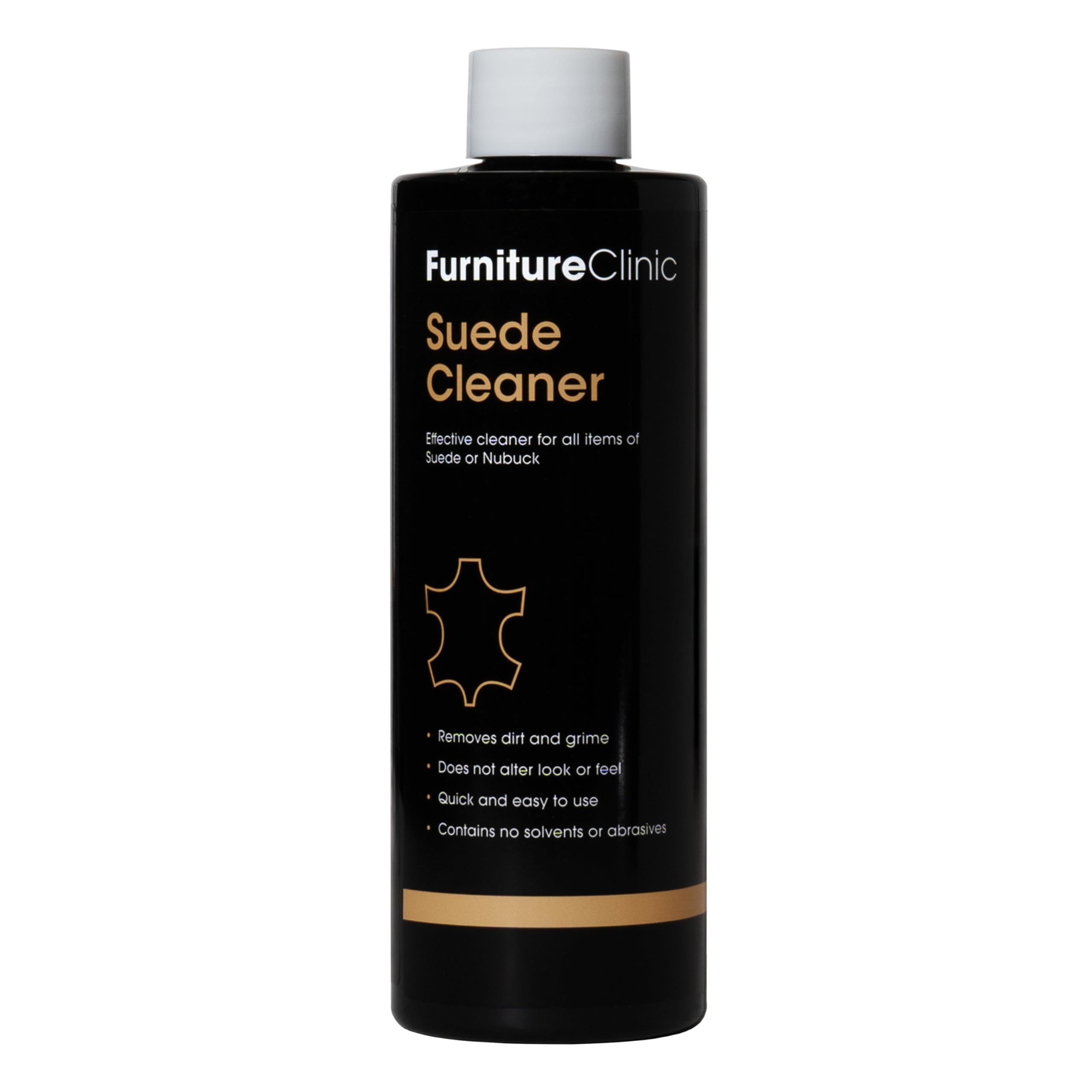 Furniture Clinic Suede Cleaner 250Ml – Use To Clean Suede Shoes, Bags, Clothing & Sofas. Safely Removes Dirt & Grime From Suede & Nubuck.