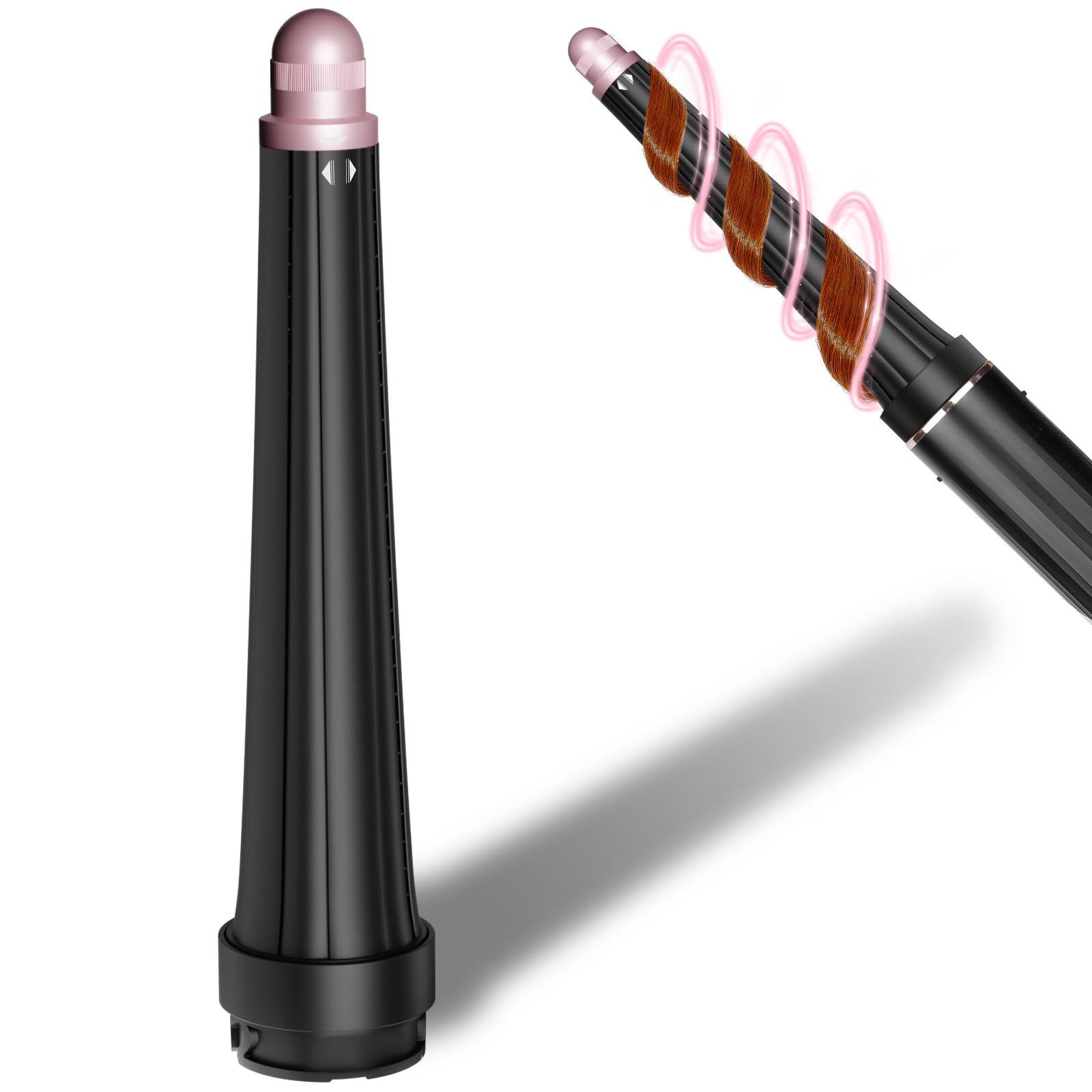 AFDD Long Barrel Curling for Shark Flex Style Attachment, 0.78-1.4Inch Conical Hair Curlers Compatible with Shark FlexStyle HD435/430, Self-Curling