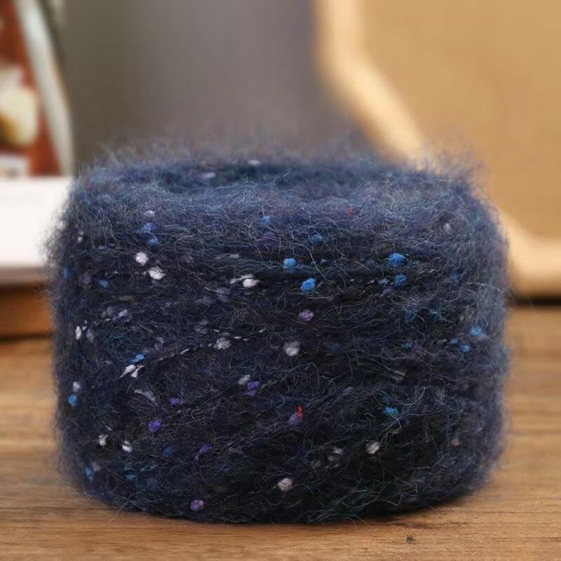 4/6/8/10 Piezas de Hilo de Lana de 100 g, Suave y Colorido, para Tejer a Mano, para Tejer suéteres, Bufandas, Gorros y chales de Ganchillo