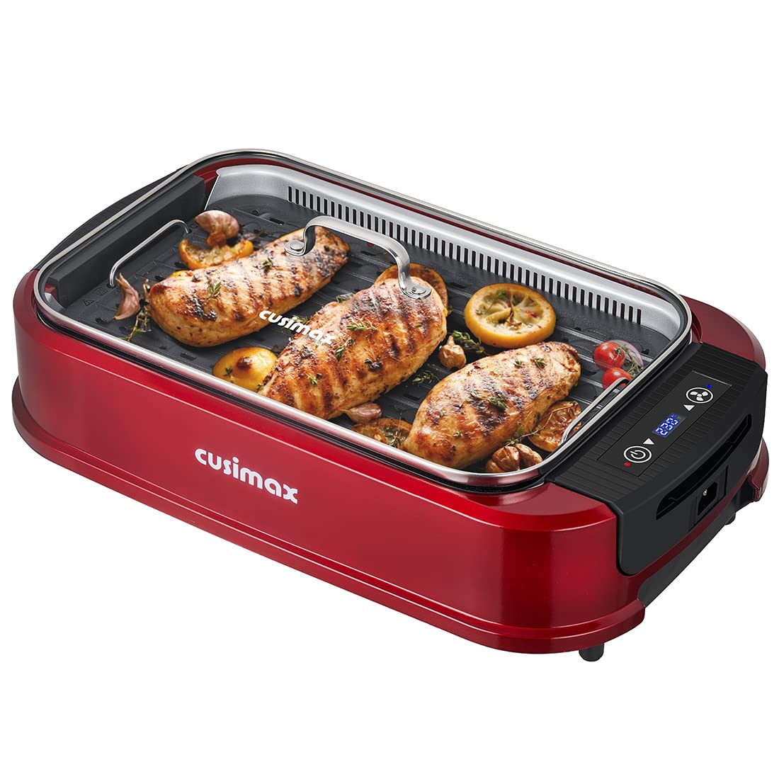 Buy CUSIMAX Electric Grill with Large LED Display, 1500W Indoor