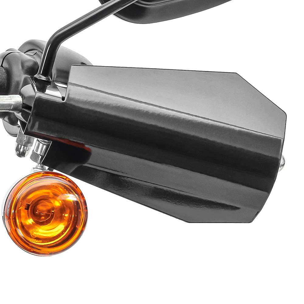 Protège Mains pour Harley Davidson Protege Guidon HP4 Noir