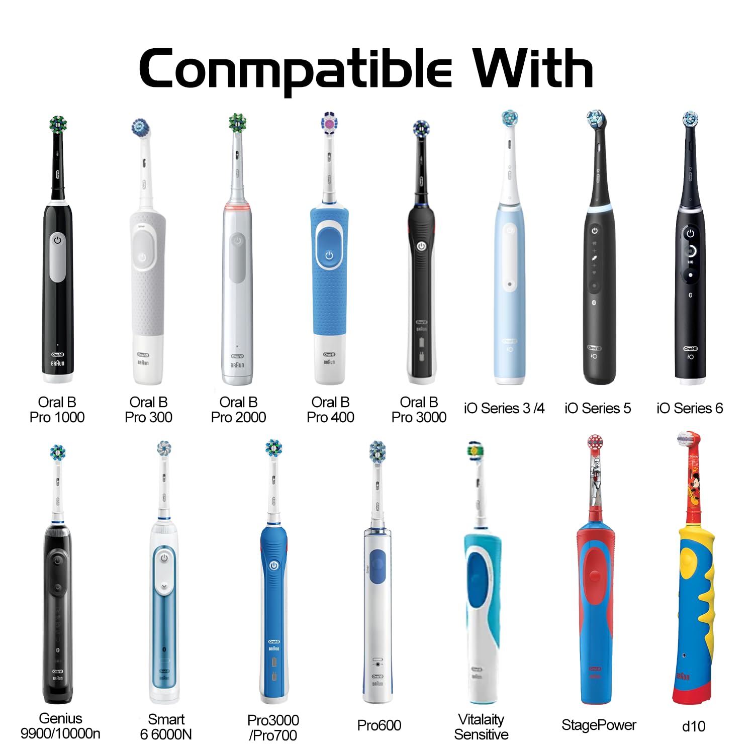 Amazon.co.jp: Oral B 電動歯ブラシ IO Series 4 3 5 6用充電器、交換