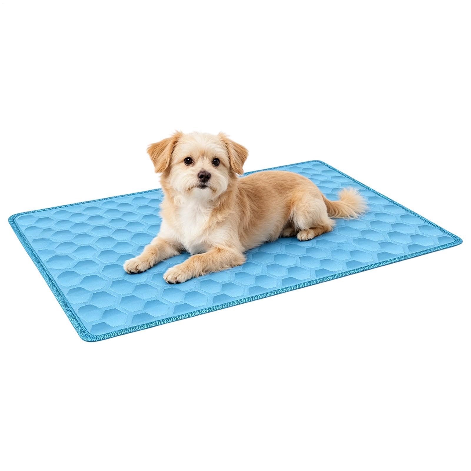 Tappetino refrigerante per cani, con attivazione del gel a basso sforzo, 30x40 cm, materassino refrigerante per animali per il sollievo dal caldo estivo, cuscinetto per riposo di animali domestici per