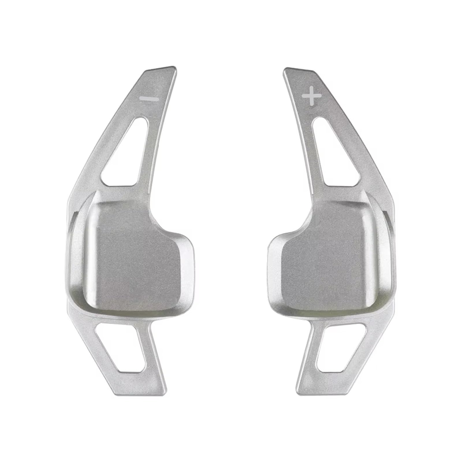 Caqrbcx Silver Paddle Shifter Extensions Compatible With Bmw For X1 F48 2016-2018 For X2 F39 2017-2018 For X3 F25 2010-2016 Steering Wheel Paddle Shifter